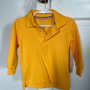 French toast toddler long-sleeved polo